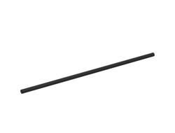 Hose, Rigid 3mm D. 16L / 12.8cm, Black (75c16 / 4239070 / 4599074 / 6138956 / 6293848)