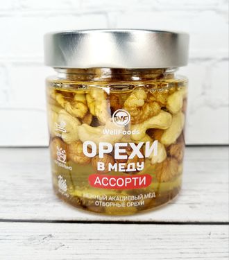 Кедровые орешки в меду (200мл)