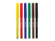 Фломастеры BRAUBERG "АКАДЕМИЯ", 6 цветов, вентилируемый колпачок, ПВХ упаковка, 151409, 24 наборов