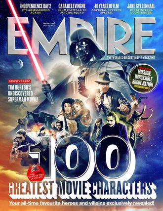 EMPIRE Magazine August 2015 100 Greatest Movie, Иностранные журналы о кино в России, Intpressshop