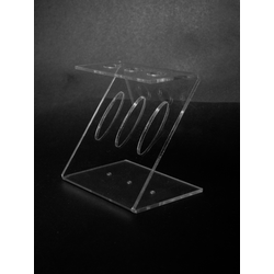 (ПОС0900) Держатель для ручек CLEARLINE на 3 штуки (оргстекло)