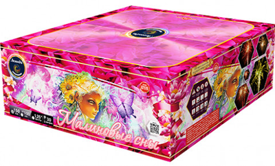 Батарея салютов МАЛИНОВЫЕ СНЫ (1,2" / 150 залпов)