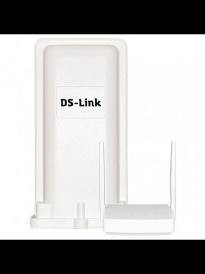 DS-4G-5KIT Комплект WiFi 3G/4G - уличный модем 3G/4G с точкой доступа WI-FI (в комплекте кабель 20 метров). Отличное решение для подключения к сетям мобильного интернета при не уверенном сигнале 4G или 3G