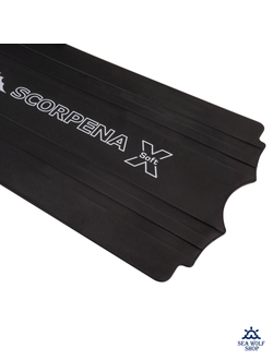 Ласты длинные 43/44 разборные Scorpena F1 Soft черн.