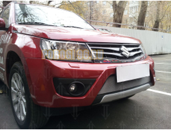 Защита радиатора Suzuki Grand Vitara 2012- chrome