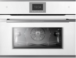Компактный духовой шкаф с паром Kuppersbusch CBD 6550.0 W3 Silver Chrome