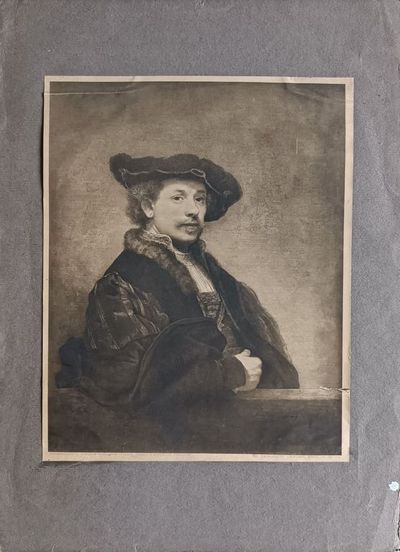 &quot;Автопортрет&quot; фототипия Rembrandt Harmenszoon van Rijn 1900 год