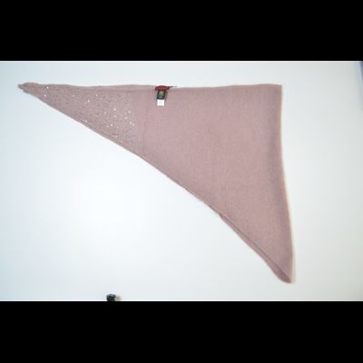 Шарф платок Vizio 1350 ST розовый зимний