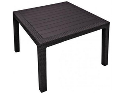 Квадратный стол Мелоди Квартет коричневый