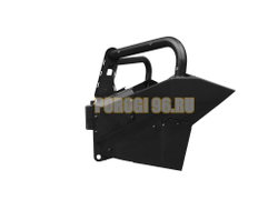 Передний силовой бампер серии Трофи на Mitsubishi L200 V 2015-2018 (02.033.01)