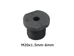 Втулка для сверла 6 мм. под сквозное отверстие (М20*1.5)