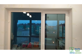 Высокие откосы установлены по уровню