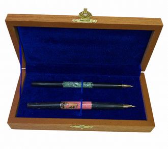 Подарочный набор СОГЛАШЕНИЕ с ручками из натуральных камней