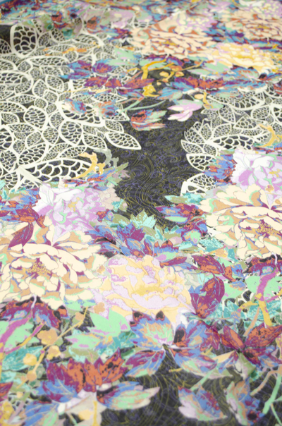 Павловопосадский платок  10309-18