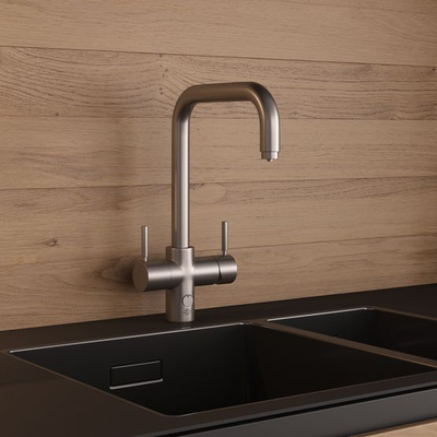 Комбинированная система 4в1 Aquahot ISE F-4N1U-B (Нержавеющая сталь)