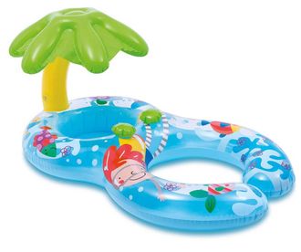 Детский надувной круг My First Swim Float 117х75см Intex 56590