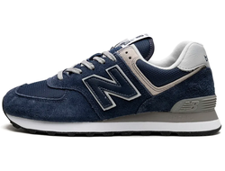 New Balance 574 Navy Grey зимние