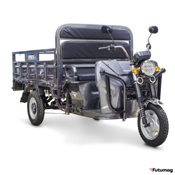 Грузовой электротрицикл Rutrike D4 NEXT II 60V1500W серый
