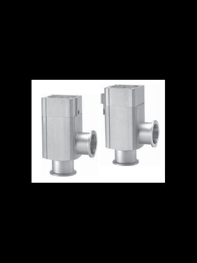 Угловые высоковакуумные клапаны с пневматическим управлением XLA(V), XLF(V)