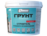 Грунт &quot;Строитель&quot; глубокого проникновения 5кг &quot;Gloss&quot;