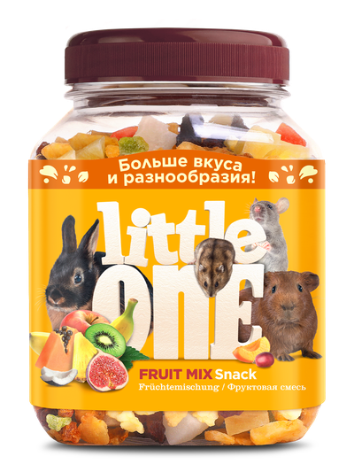 Little One лакомство для грызунов Фруктовая смесь, 200 г