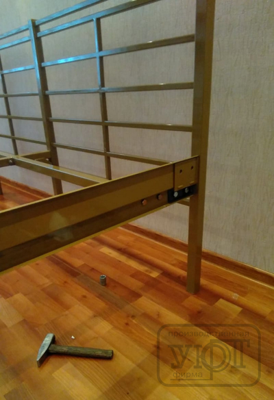 металлическая кровать loft