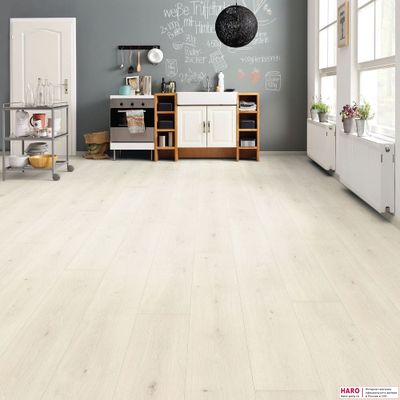 Ламинат Haro Tritty 100 Gran Via Дуб Эмилия Белый 538765 32 класс толщина 8 мм с фаской 2.68 м2