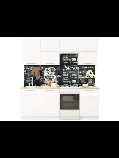 София Белый глянец модульная кухня