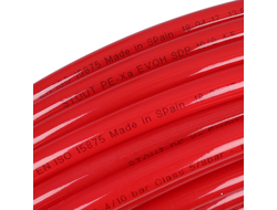 Труба STOUT PE-Xa/EVOH 20x2.0 из сшитого полиэтилена (бухта 500м) Испания, красная