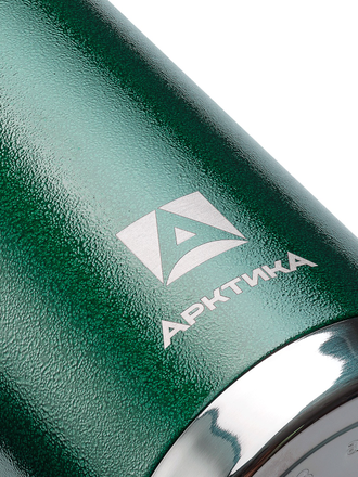 Термос бытовой, вакуумный (для напитков), тм "Арктика", 500 мл, арт. 106-500 (зелёный)