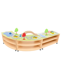 ИГРОВАЯ МЕБЕЛЬ ГАРАЖ 21-4