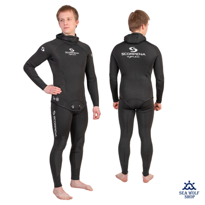 Гидрокостюм неопрен 7мм Scorpena Apnea F1 р.XXL-54/56