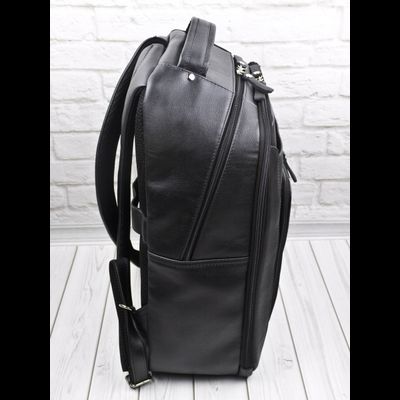 Кожаный рюкзак Montemoro black (арт. 3044-01)