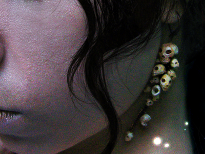 Серьги-черепа "Тропой разбойников"