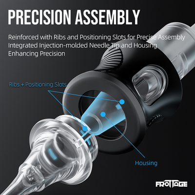 5 CMLT/0.35 - Curved Magnum Long Taper "DragoArt Frottage"