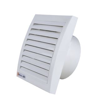 Сверхтонкий вытяжной вентилятор для ванн Mmotors ММ 100 квадратный (с обратным клапаном и таймером)
