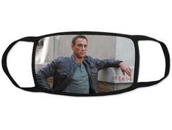 Тканевая защитная маска на лицо Jean-Claude Van Damme, Жан-Клод Ван Дамм №10