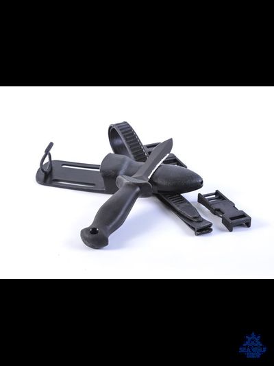 Нож подводный SARGAN &quot;ТУРГОЯК&quot; черненый