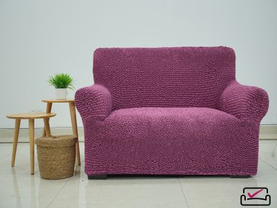 Чехол на 2хм диван Микрофибра Малберри. Защита для мягкой мебели от животных.