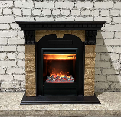 Электрический камин Дублин BL M4 с очагом 3D Olympic