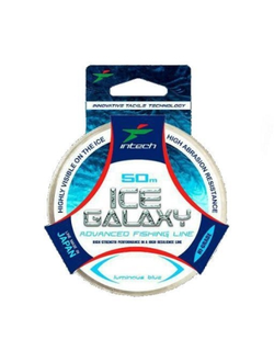Леска Intech Ice Galaxy 0.095mm 0.73kg 50m голубая