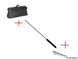 Щетка в сборе 1500мм; вход  нипель "KW" ARS 25.