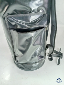 ГермоРюкзак 100л KF ПВХ-750 (100*30*40) с 2мя карманами