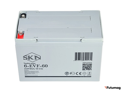 Тяговый аккумулятор SKN 6-EVF-60 (12V64A/H C5)