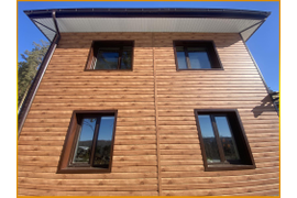 Монтаж металлического сайдинга - Николов Посад