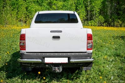 Защита задняя уголки одинарные D 76,1