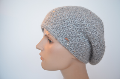 Берет Vizio 1654 серый