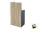 Модуль стойки угловой I-84 левый/правый 618*393*1151 (Ш*Г*В) Дуб Сонома/Антрацит