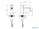 Смеситель для раковины Mars LM3537C средней высоты, на умывальник