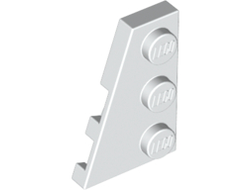 Wedge, Plate 3 x 2 Left, White (43723 / 4179875)